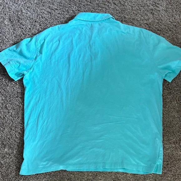 Patagonia Turquoise Polo Shirt - Picture 4 of 4